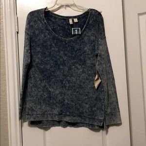 Denim blouse